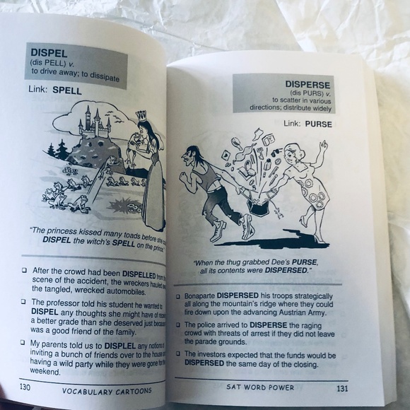 SAT Word Power Vocabulary Cartoons paperback - Picture 2 of 8